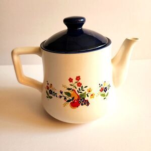 Japanese Floral Ceramic Teapot